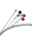 Cuerdas para guitarra eléctrica Orphee RX19, núcleo hexagonal, acero al carbono, tono brillante, sonido potente, juego duradero, accesorios musicales 4