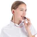 Cuffie Bluetooth in-ear per musica e chiamate con funzione di registrazione audio Memoria interna 512 MB Unità di controllo con microfono Batteria 200 4