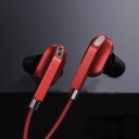 Cuffie in-ear con microfono Controllo del volume e riproduzione musicale Risposta e termine della chiamata Cavo intrecciato 1,2 m Jack da 3,5 mm 2
