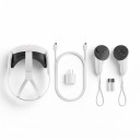 Cuffie VR wireless 512 GB tutto in uno con display 4K+ e realtà mista multifunzionale inclusi due controller bianchi 3