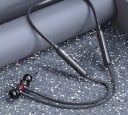 Cuffie wireless in-ear con arco intorno al collo Bluetooth 4.2 Controllo del volume e della musica Batteria 165 mAh Gamma di frequenze 50 Hz 3