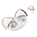 Cuffie wireless in-ear con bluetooth 5.0 Controllo della musica e delle chiamate Autonomia di 5 ore Custodia ovale con due coperchi Plastica 3