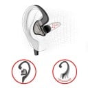 Cuffie wireless in-ear con ganci dietro le orecchie Bluetooth 5.0 Durata della batteria da 4 a 6 ore Gamma di frequenza da 20 Hz a 20 kHz Custodia 3