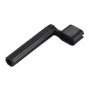 Cuier de chitară din plastic cu înfășurare de coarde accesoriu negru pentru chitară pentru instrumente acustice și electrice schimbare ușoară 2