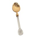Cuillère à café avec pierre décorative 4 pcs 6