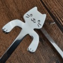 Cuillère à café avec un chat - 2 pcs 11
