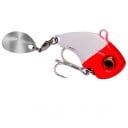 Cuillère à pêche Tail Spinner 35 mm 15 g Appât avec queue tournante Appât en métal pour la pêche à la traîne Vibrations et éclat Mouvement 1
