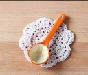 Cuillère en céramique avec motif de fruits 15