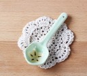 Cuillère en céramique avec motif de fruits 9