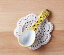 Cuillère en céramique avec motif de fruits 10