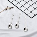 Cuillère en forme de guitare 4 pcs 4