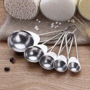 Cuillères à mesurer en acier inoxydable 5 pcs 5