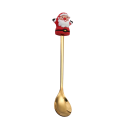 Cuillères avec motif de Noël 4 pcs 2