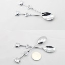 Cuillères de mariage 2 pcs 3