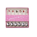 Cuillères de Noël dans une boîte cadeau 6 pcs 2