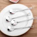 Cuillères en forme de cœur 10 pcs 1