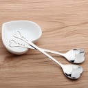 Cuillères en forme de cœur 10 pcs 2