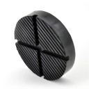 Culoare de cauciuc pentru cric 12,5 x 12,5 x 2,6 cm Placă rotundă de ridicare cu canelură în cruce Protecție pentru pragul mașinii 6