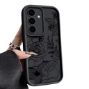 Culoare de fundal roz cu flori pentru Samsung Galaxy A37 S 6