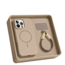 Culoare de silicon cu șnur pentru mână pentru iPhone 17 Air 3 straturi de protecție împotriva zgârieturilor și impacturilor flexibil 9