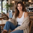 Culoare magnetică pentru iPhone 17 compatibilă cu MagSafe Sticlă nano mată Încărcare wireless Aliniere precisă Protecție spate 36