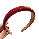 Culoare retro lucioasă pentru păr 16 × 14 × 2 cm Culoare vintage elegantă Accesoriu de păr solid pentru petreceri, evenimente și fotografii 1