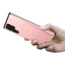 Culoare rezistentă la apă pentru Samsung Galaxy A16 Compartiment ascuns pentru carduri Uși glisante pe spate Margini ridicate Husa 4