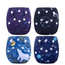 Culottes absorbantes pour nouveau-nés 4 pcs 1