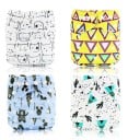 Culottes de bain en coton PUL pour bébés 10