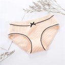 Culottes en coton pour femmes avec nœud 10