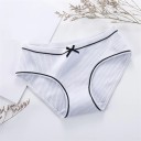 Culottes en coton pour femmes avec nœud 2