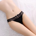 Culottes en dentelle avec nœud 1