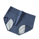 Culottes menstruelles taille haute en coton élasthanne Unies absorbantes sous-vêtements Réutilisables confortables culottes menstruelles 2