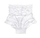 Culottes sexy en dentelle taille haute pour femmes 1