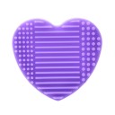 Cuore in silicone per la pulizia dei pennelli 9