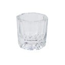 Cupa din cristal de sticlă 3,1 x 3,4 cm pentru pudră acrilică pentru unghii, Mâncă pentru decorare, modelare a unghiilor 10