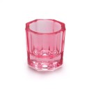Cupa din cristal de sticlă 3,1 x 3,4 cm pentru pudră acrilică pentru unghii, Mâncă pentru decorare, modelare a unghiilor 7