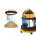 Curățător de depuneri de carbon AUTOOL HTS558 Nisip de nucă 13 l 1200 W 220 V și 110 V Tambur din oțel inoxidabil Galben Pentru curățarea supapelor de admisie ale motorului 2