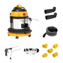 Curățător de depuneri de carbon AUTOOL HTS558 Nisip de nucă 13 l 1200 W 220 V și 110 V Tambur din oțel inoxidabil Galben Pentru curățarea supapelor de admisie ale motorului 4