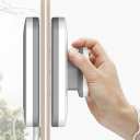 Curățător magnetic de geamuri cu cablu de siguranță 2 m pentru sticlă 3–10 mm 10x15 cm Curățător de geamuri cu două fețe Curățare geamuri exterioare și interioare 4