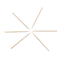 Cure-dents en bois 200 pièces Cure-dents en bambou jetables 4