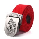 Curea bărbătească cu craniu L367 19