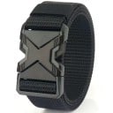 Curea bărbătească împletită din nailon 125 x 3,8 cm Centura sport respirabilă cu cataramă Curea ușoară reglabilă pentru blugi Pantaloni scurți 1