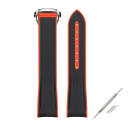 Curea de 20 mm pentru Omega X Swatch MoonSwatch Sport Curea pliabilă din cauciuc siliconic pentru Seamaster 300 cu accesorii pentru repararea curelei 3