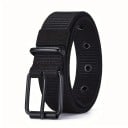 Curea de nailon pentru bărbați 118 x 3,4 cm Curea de pânză durabilă cu cataramă metalică Stil tactic militar Curea reglabilă 2