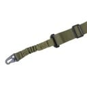 Curea de pușcă cu 2 puncte 135 x 3,8 cm Curea tactică reglabilă cu cataramă metalică Culori neutre Material durabil Utilizare militară 10