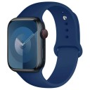 Curea din silicon pentru Apple Watch Series 9 8 7 6 5 4 3 SE Ultra 2 38 mm - 40 mm - 41 mm M-L Rezistentă la apă, curea moale 8