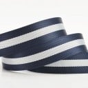 Curea unisex din pânză cu cataramă inelară dublă metalică Curea textilă neagră reglabilă Accesoriu de modă pentru blugi și pantaloni 6