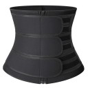 Cureaua de compresie de slabit pentru barbati Cureaua de modelare a corpului Cureaua de slabire din neopren Fermoar Efect de sauna Suport lombar 1