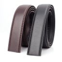 Cureaua fara catarama 3,5 cm pentru catarama automata Centura barbati din piele PU Cureaua eleganta neteda Curea cu lungime reglabila 1